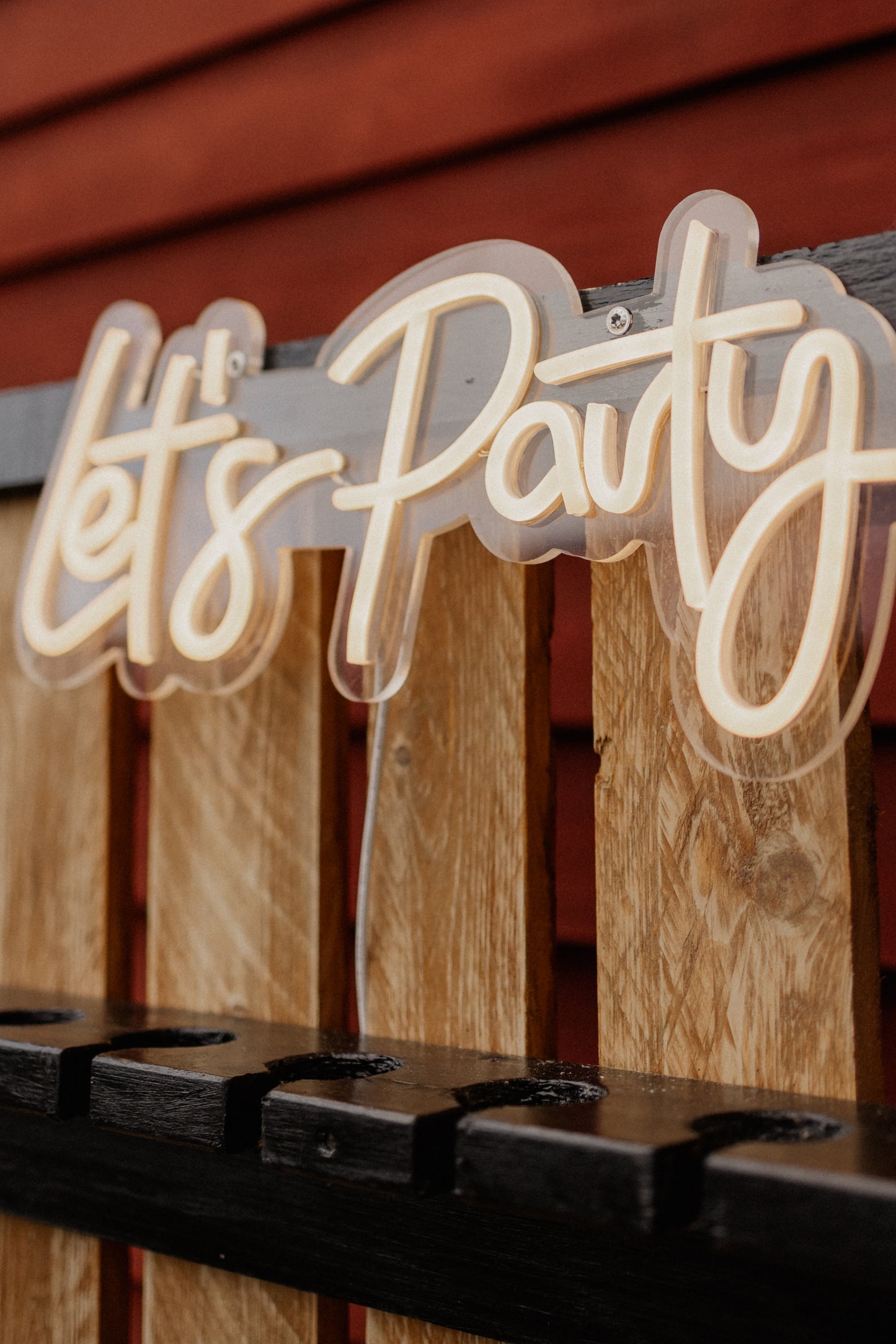 LED Schriftzug | Let´s Party